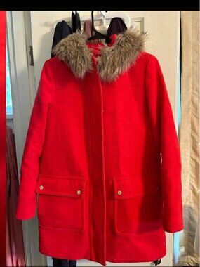 J crew wool coat